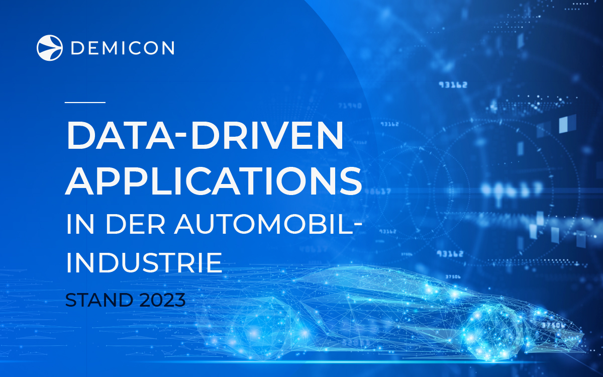 Der Stand von Data-Driven Applications in der Automobilindustrie im Jahr 2023