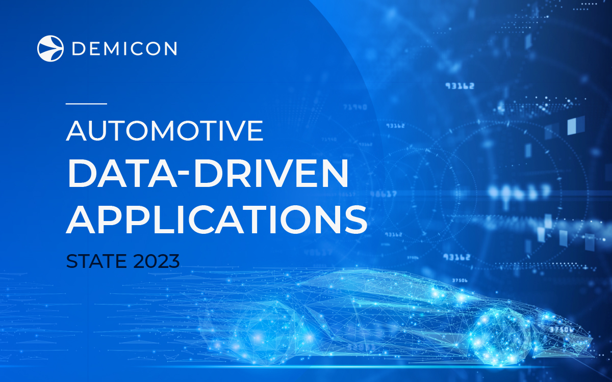 The state of automotive Data-Driven Applications in 2023