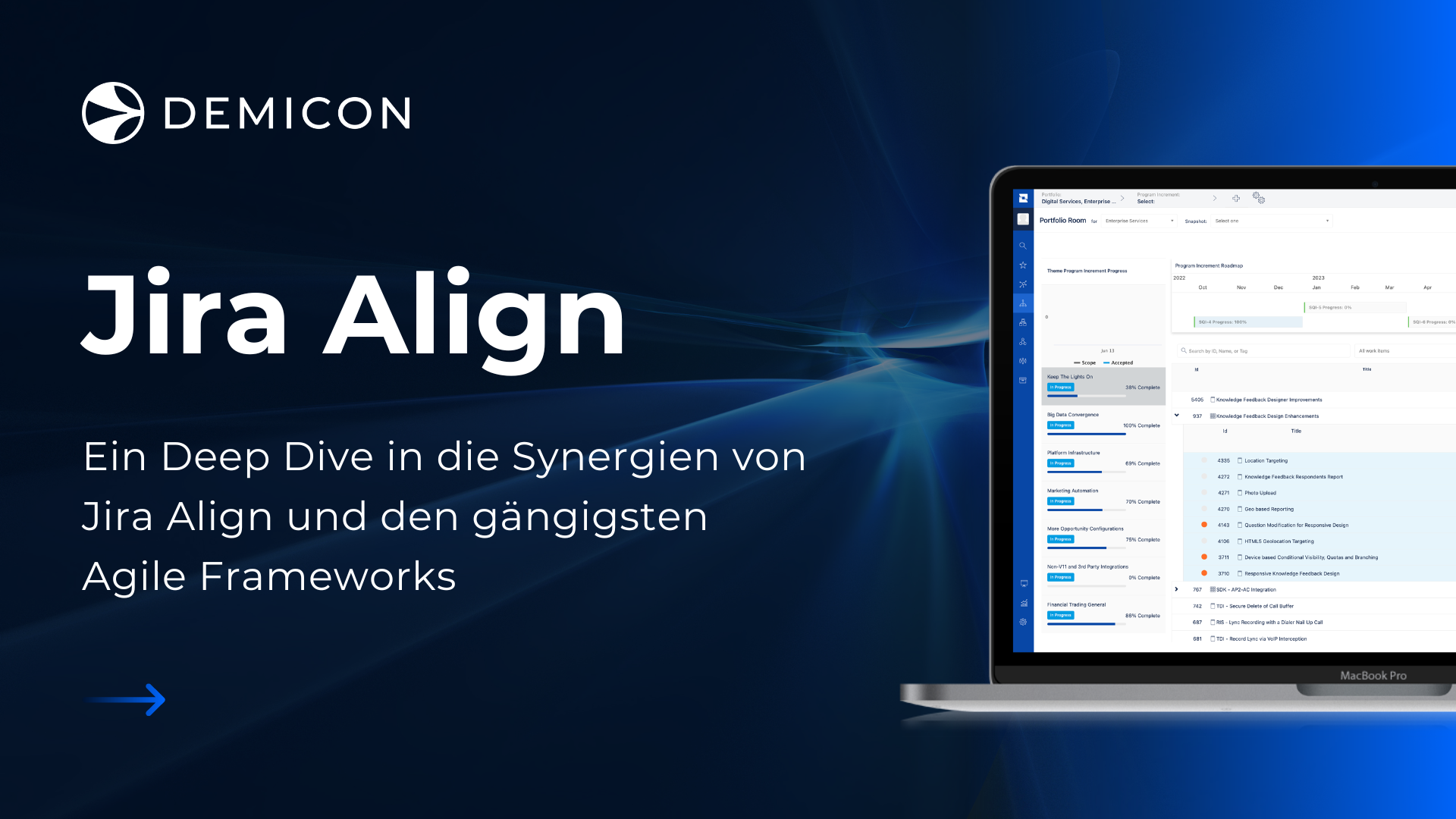 Ein Deep Dive in die Synergien von Jira Align und den gängigsten Agile Frameworks