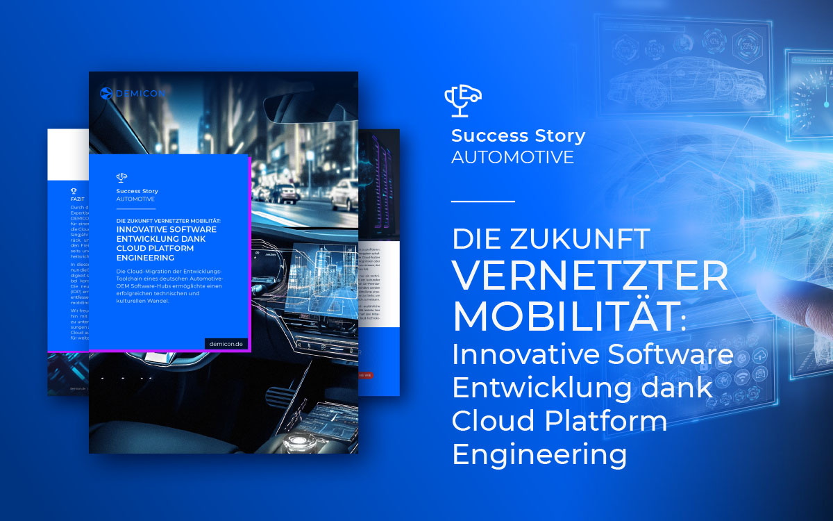 Die Zukunft vernetzter Mobilität: Innovative Softwareentwicklung dank Cloud Platform Engineering