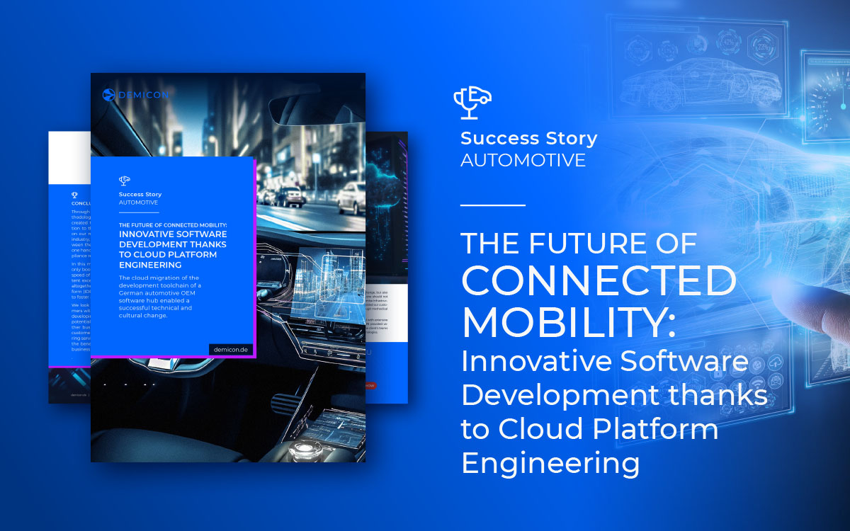 The Future of Connected Mobility: Innovative Software Development thanks to Cloud Platform Engineering