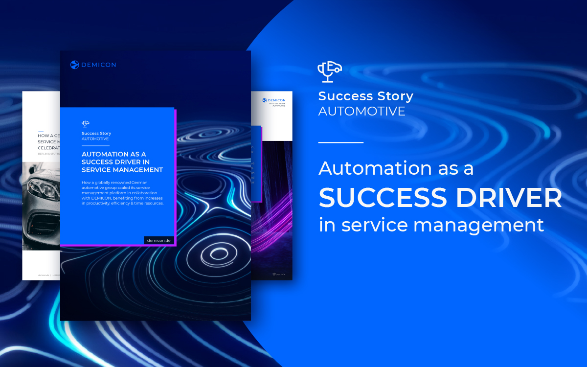 Automation as a Success Driver in Service Management