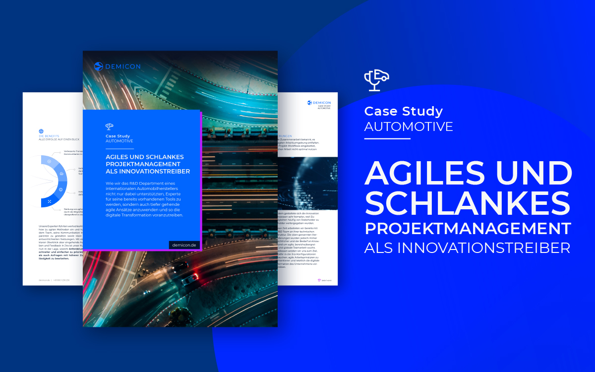 Case Study: Agiles und schlankes Projekt-management als Innovationstreiber