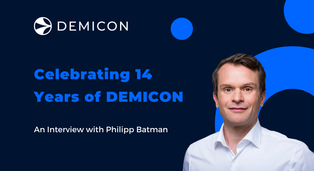 Celebrating 14 Years of DEMICON: An Interview with Philipp Batman