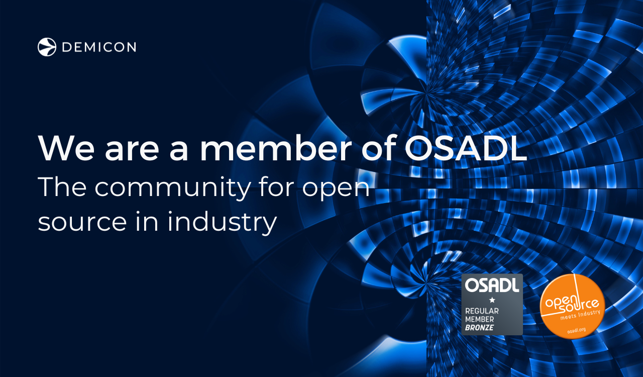 We are a member of OSADL – The community for open source in industry