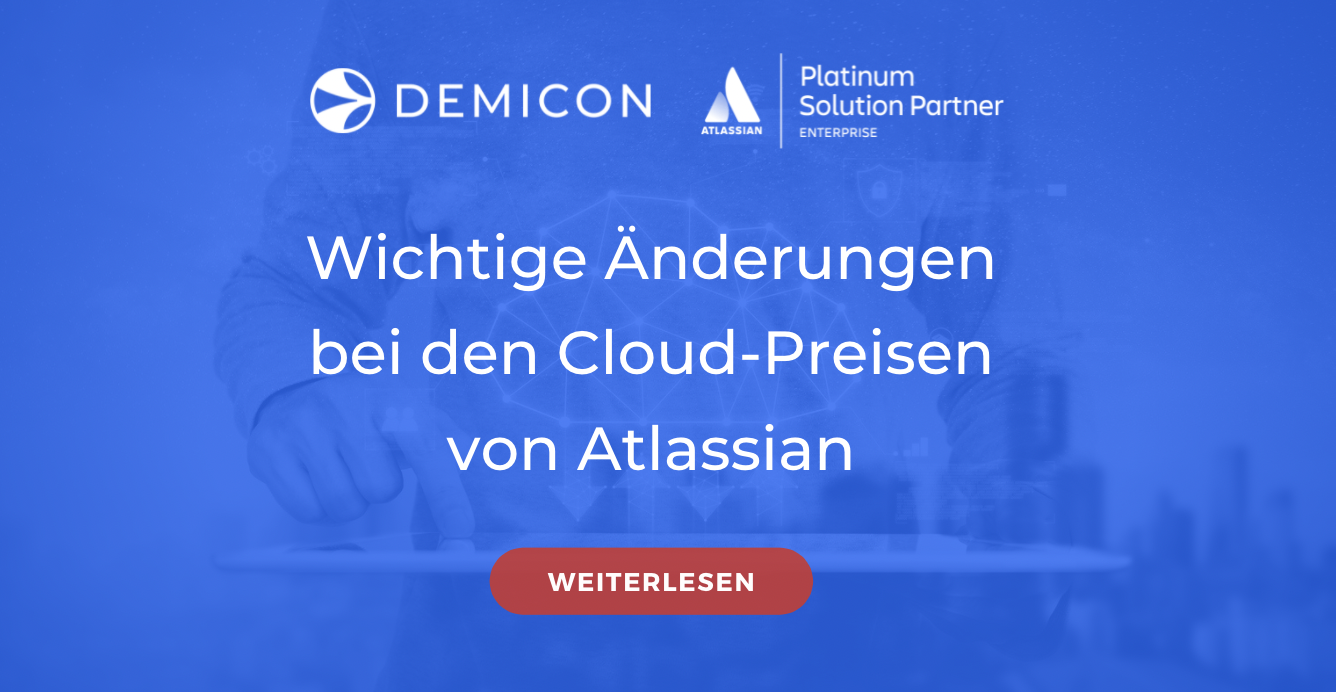 Wichtige Änderungen bei den Cloud-Preisen von Atlassian