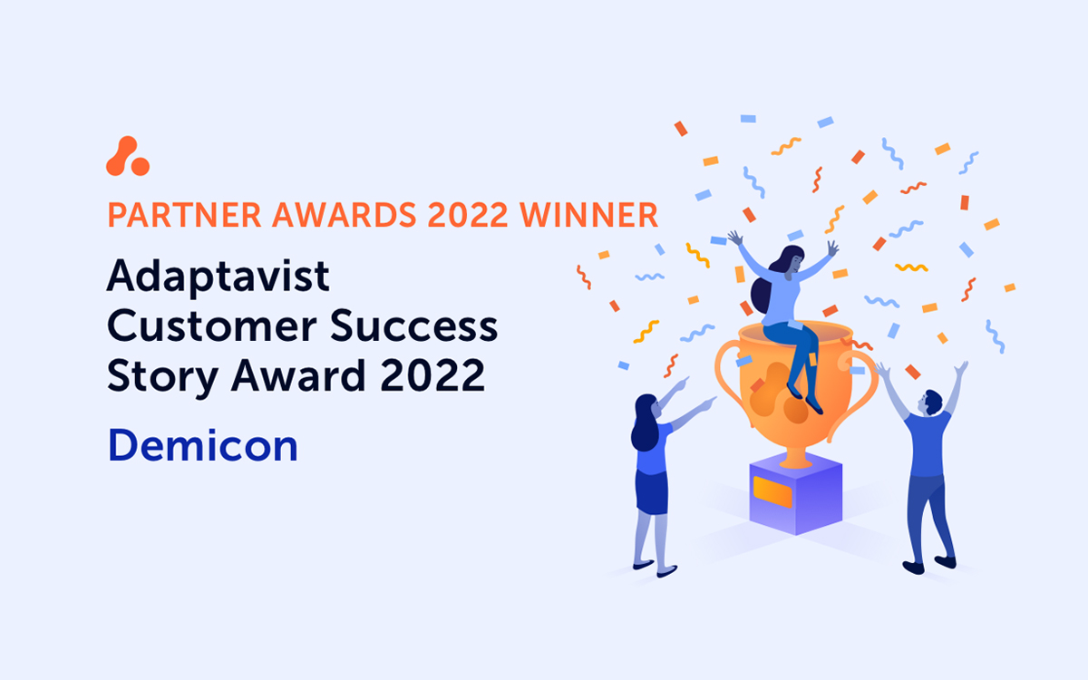 DEMICON receives partner award from Adaptavist