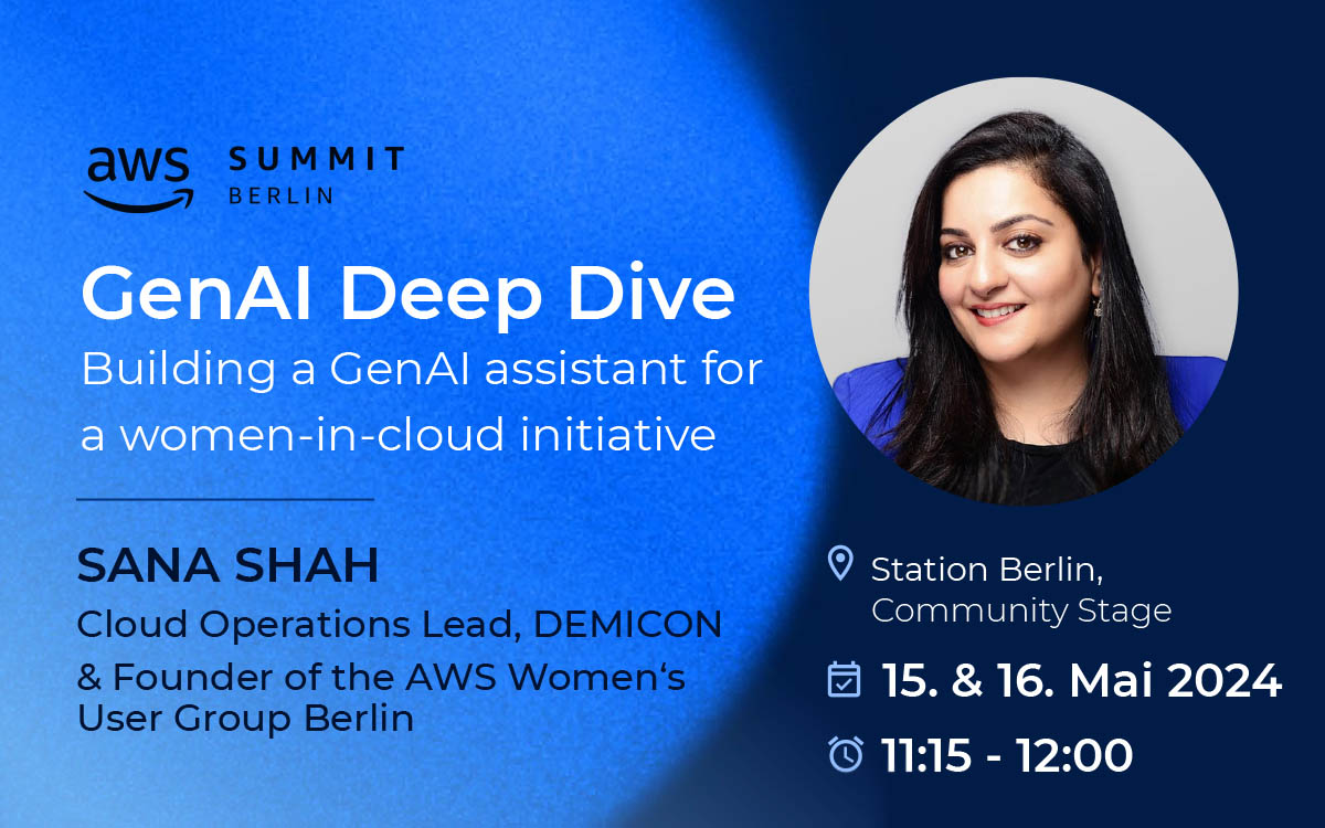 GenAi Talk AWS Summit Berlin